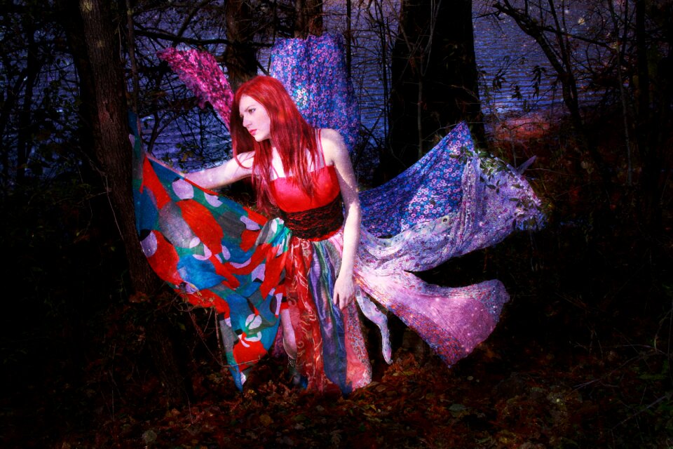 Fantasy wild dress