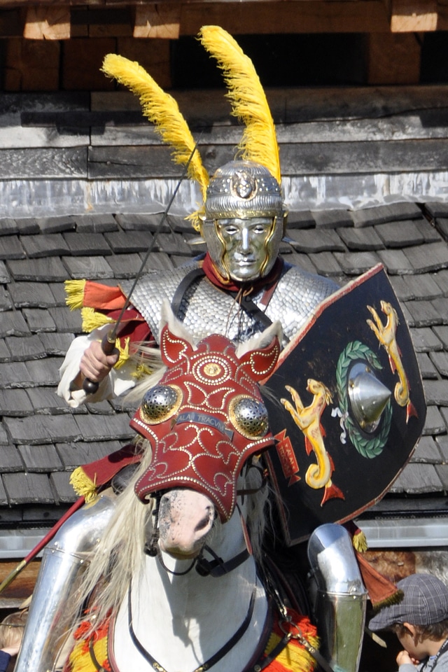 Cavalry fight shield