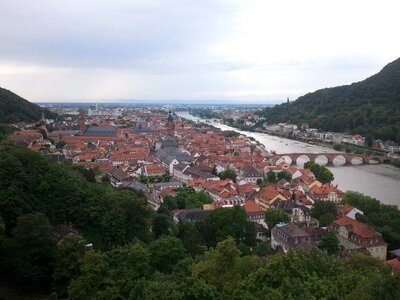 Heidelberg outlook neckar photo