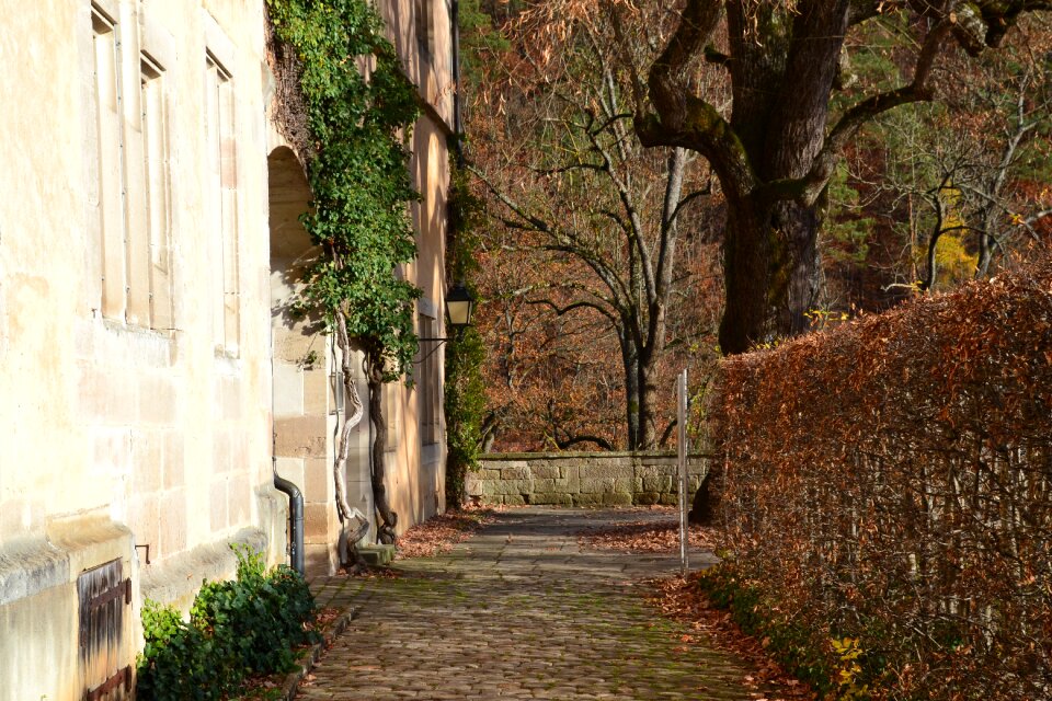 Medieval monastery stuttgart area fall