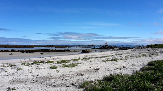 Beach lofoten sand