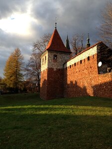 The city walls architecture clouds