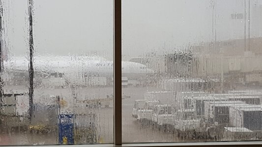 Aviation window glass