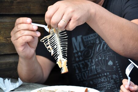 Fishbone clear mat