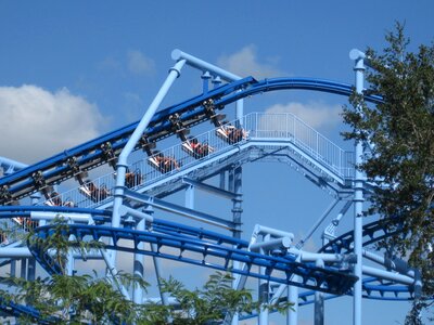 Fun amusement coaster photo