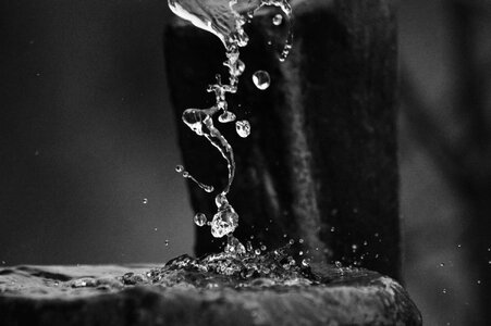 Liquid nature splash photo
