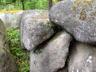 Stones fichtelgebirge formations