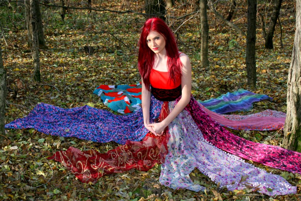 Fantasy wild dress