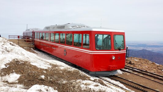 Pike's peak train photo