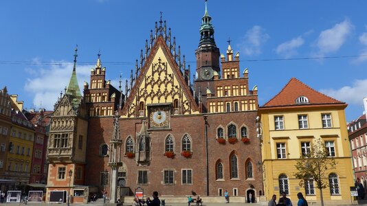 Poland town hall rynek