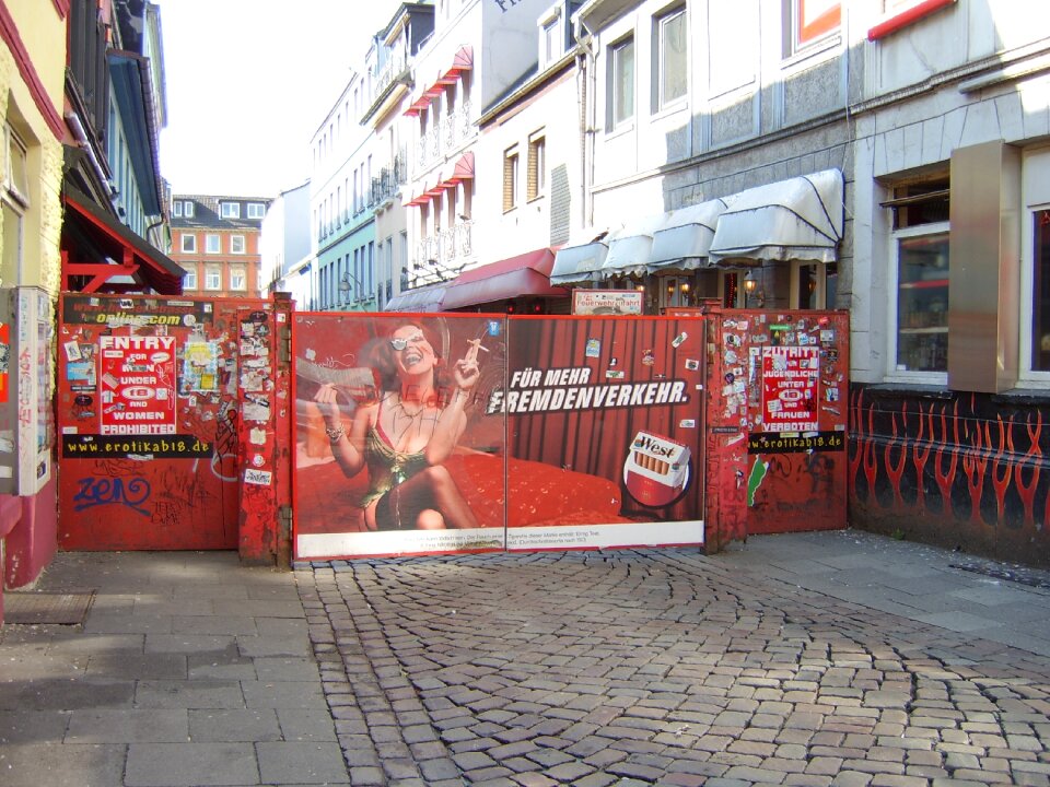 Hamburg reeperbahn herbertstraße