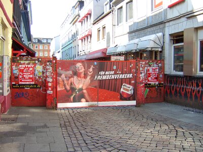 Hamburg reeperbahn herbertstraße