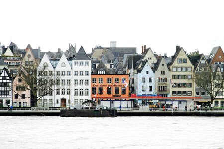 Architecture gable houses photo