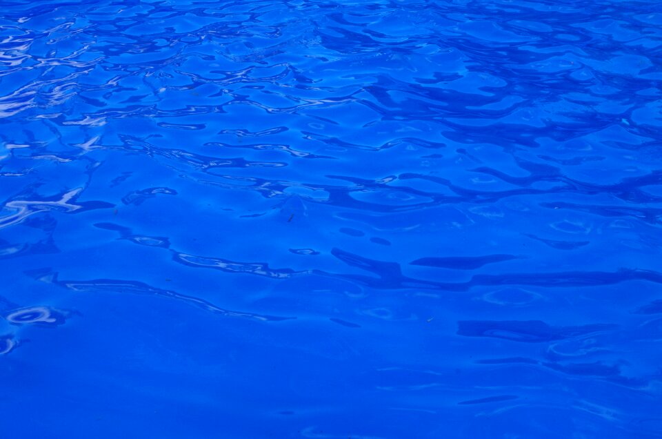 Water swimming pool blue