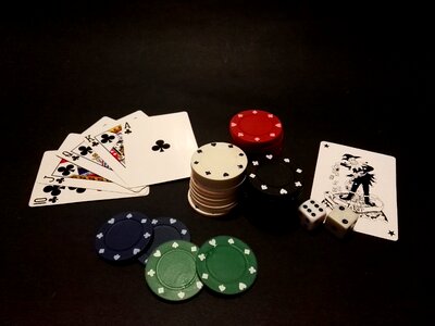 Casino gambling ace photo