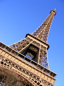 Eiffel tower landmark architecture