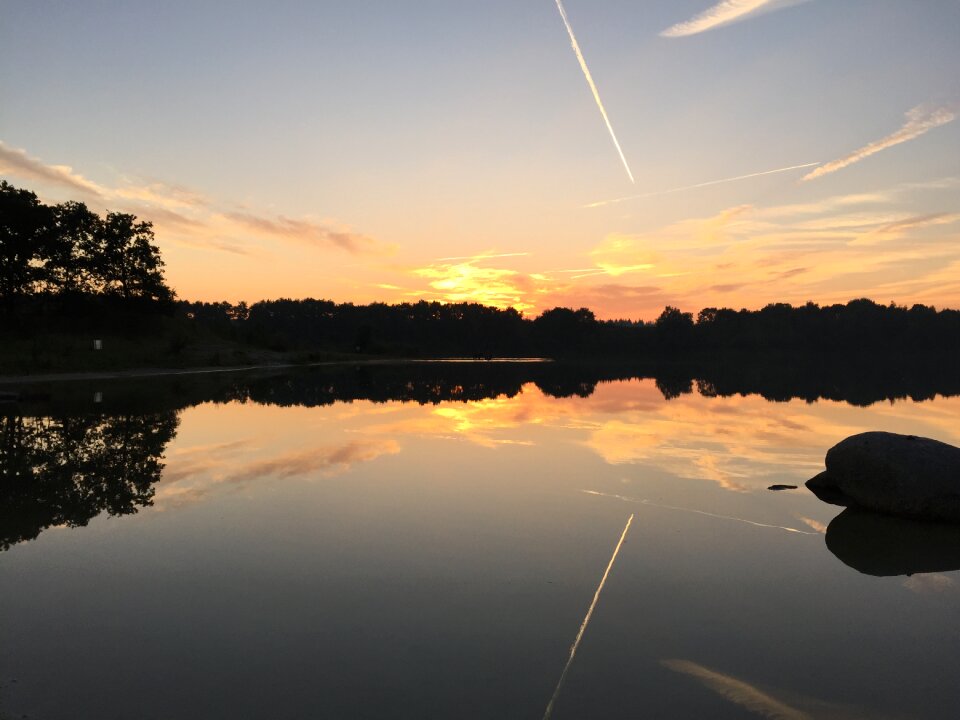Sunset more mirror