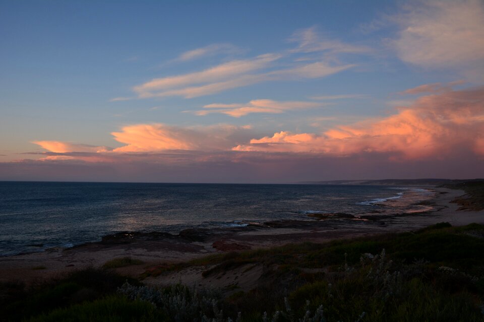 Abendstimmung sea atmospheric