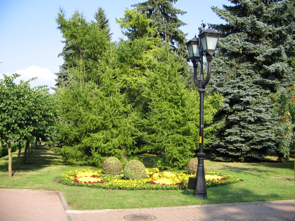 Central square stavropol lantern
