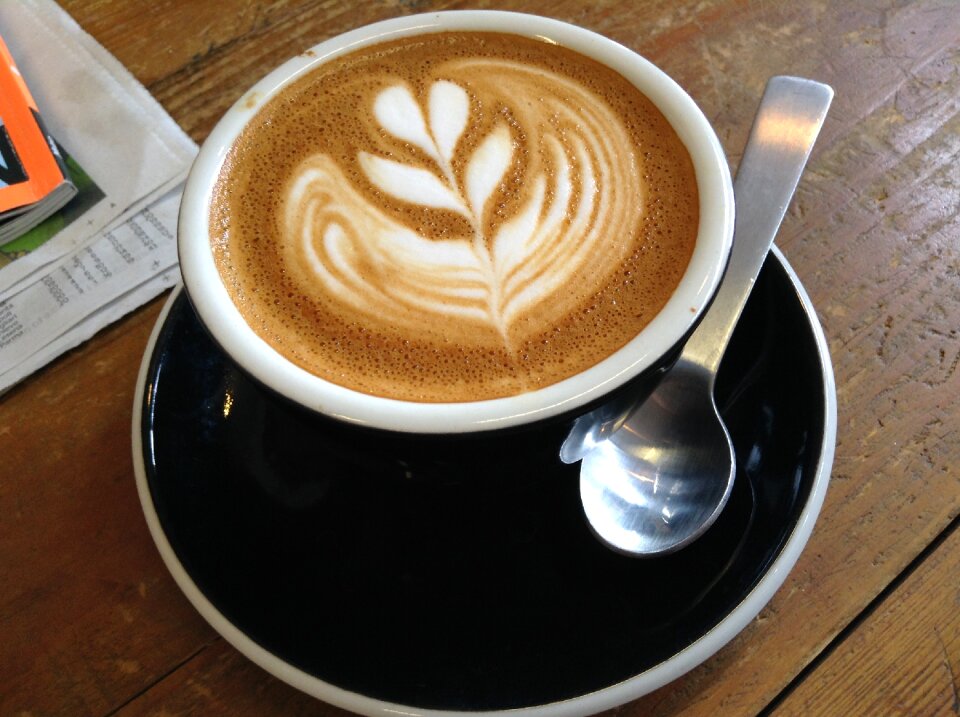 Cafe drink cappuccino
