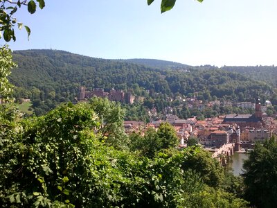 Heidelberg outlook castle photo