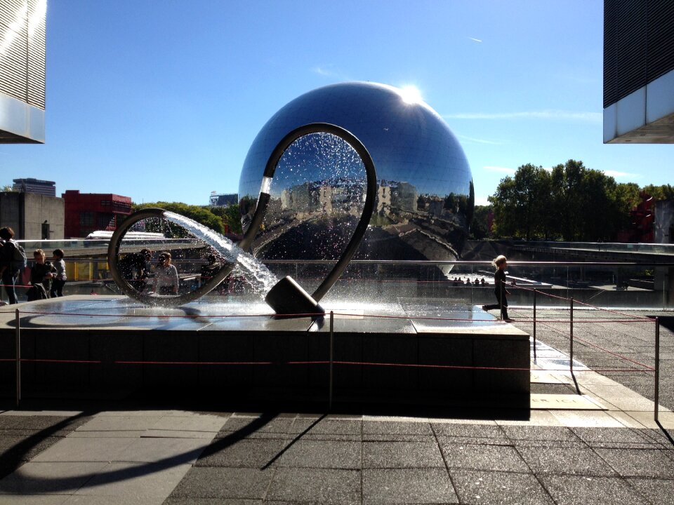 Paris science city geodesic dome