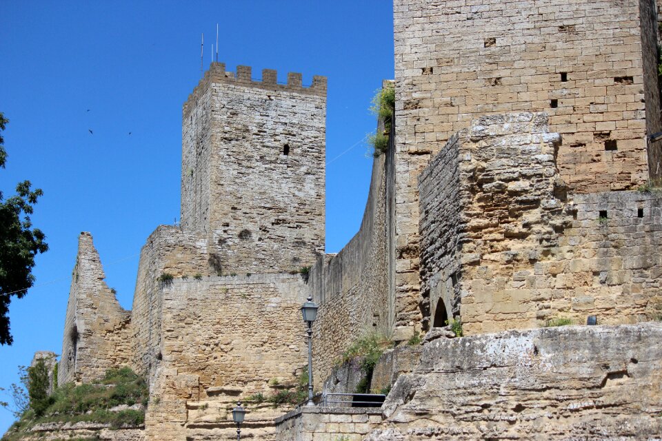 Enna sicily walls