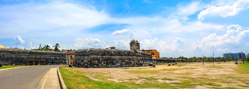 Walls panoramic historic city