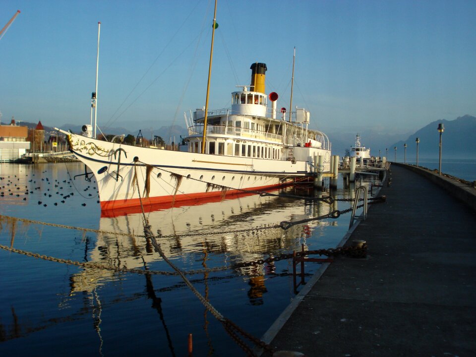 Ouchy lausanne switzerland photo