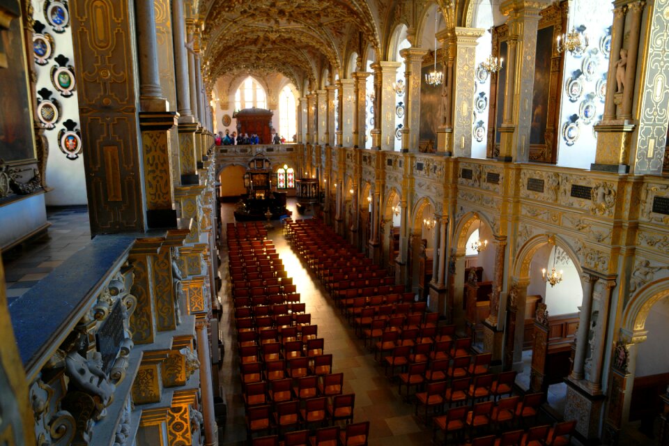 Castle chapel paintings denmark