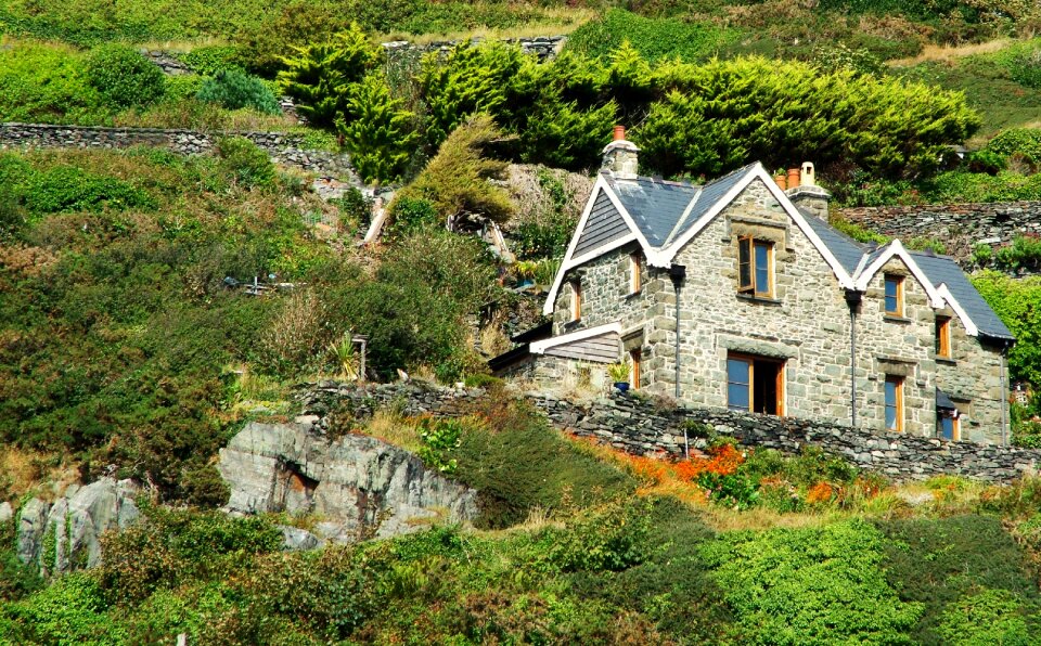 Cliff hills view