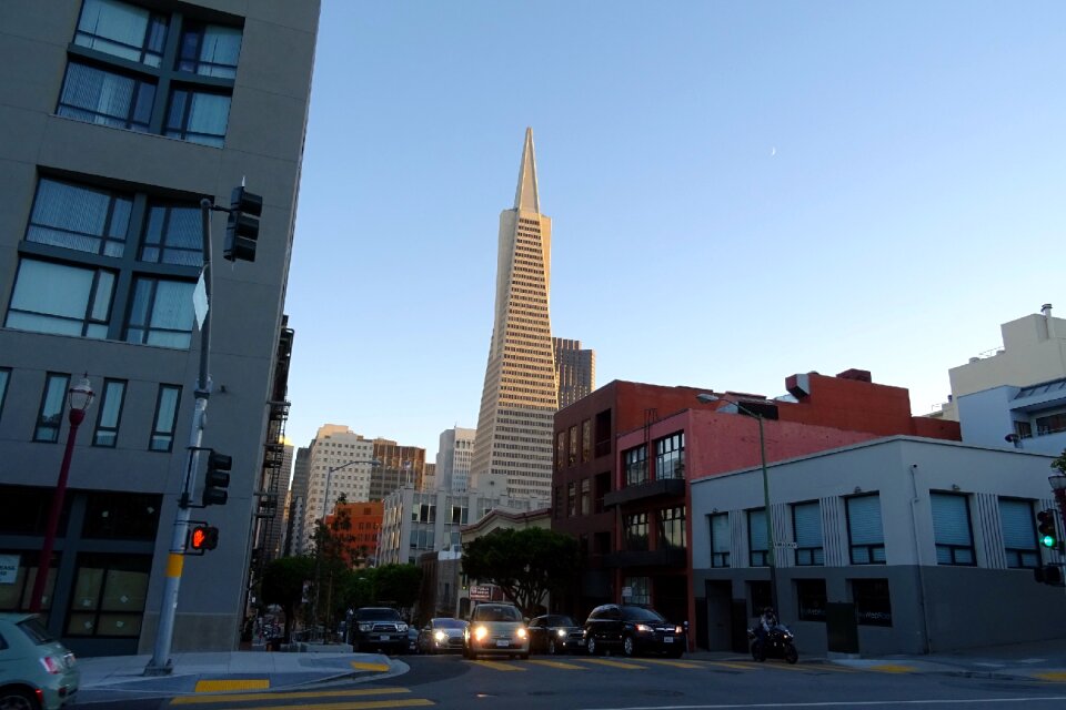 Cityscape building architecture