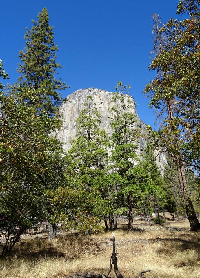 Panorama rock formation monolith