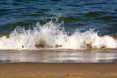 Wave surf spray