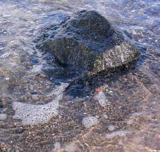 Stone water baltic sea