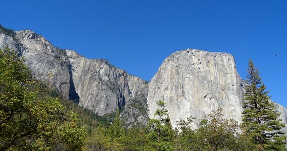 Panorama rock formation monolith photo