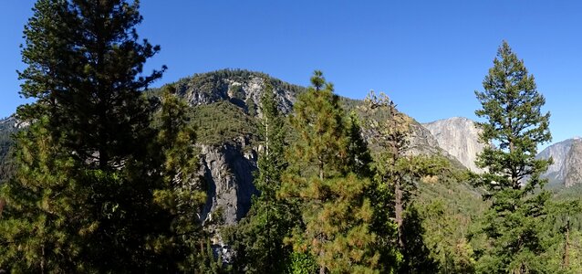 Yosemite national park rock formation photo