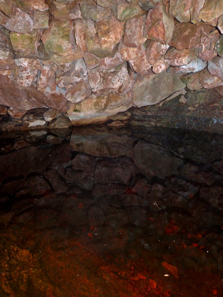 Rocks well reflection