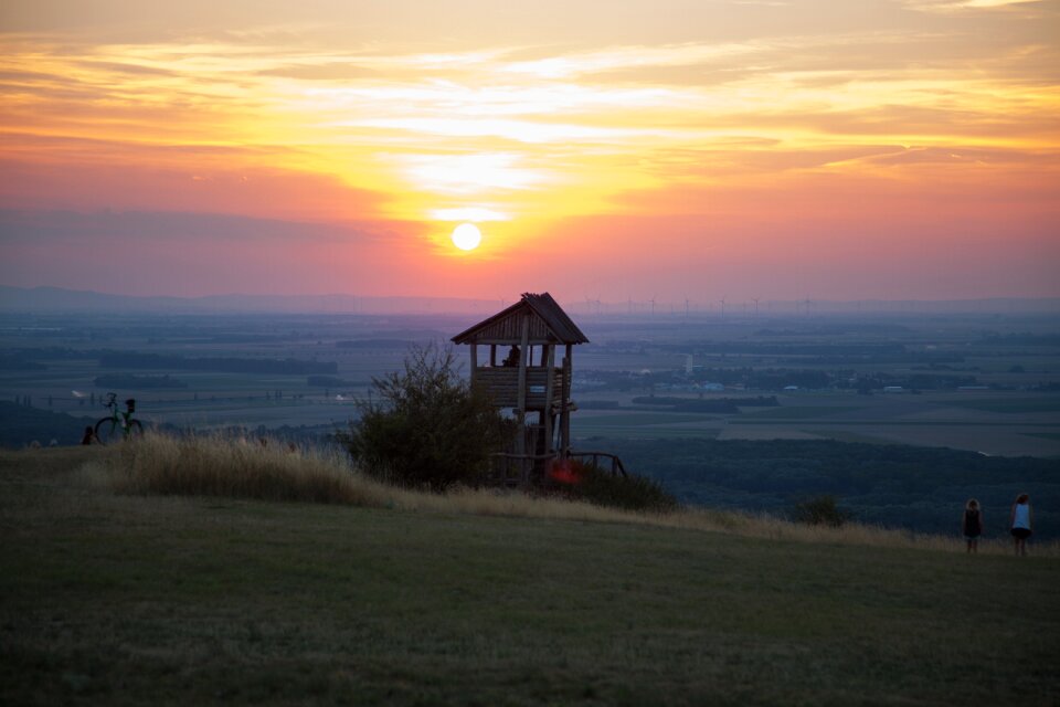 Landscape abendstimmung austria