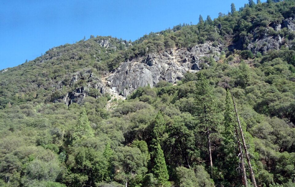 Granite scenic landscape