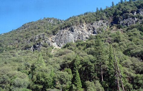 Granite scenic landscape