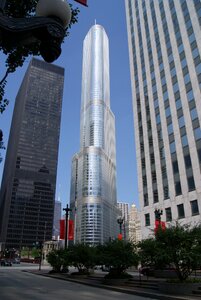 Skyscraper chicago skyline america photo