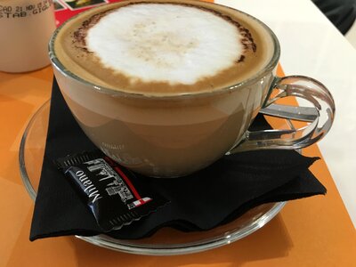 Cappuccino coffee photo