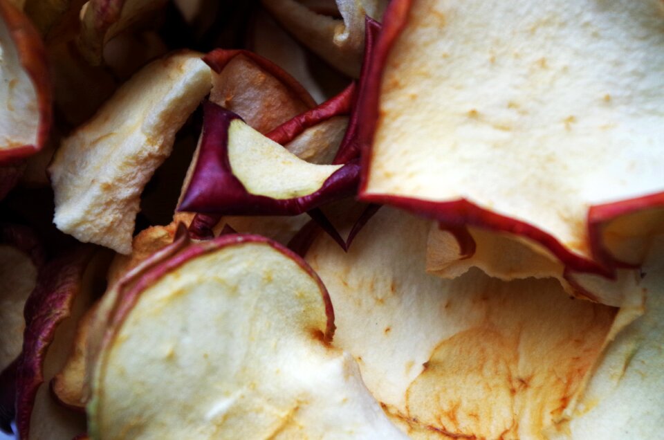 Dried apples meal fruit