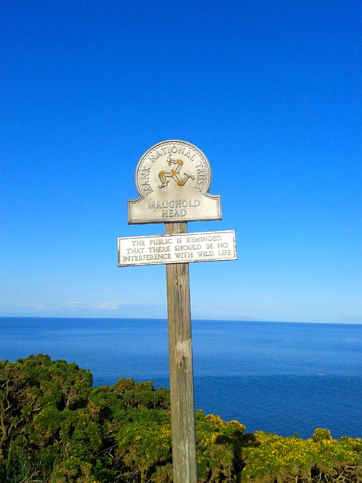 Shield isle of man symbols