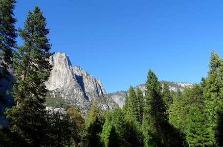 Yosemite national park rock formation