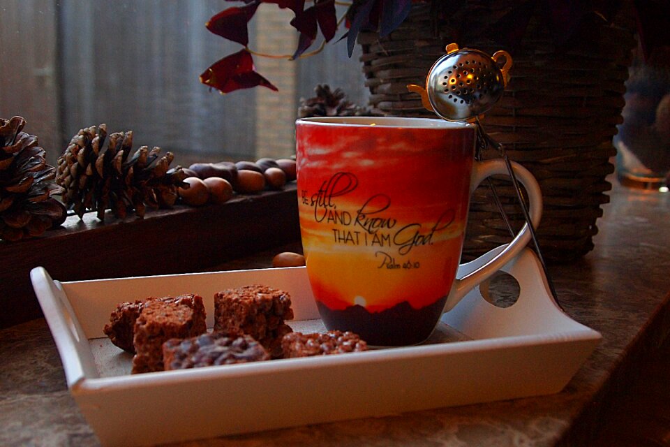 Mug tea egg chocolate