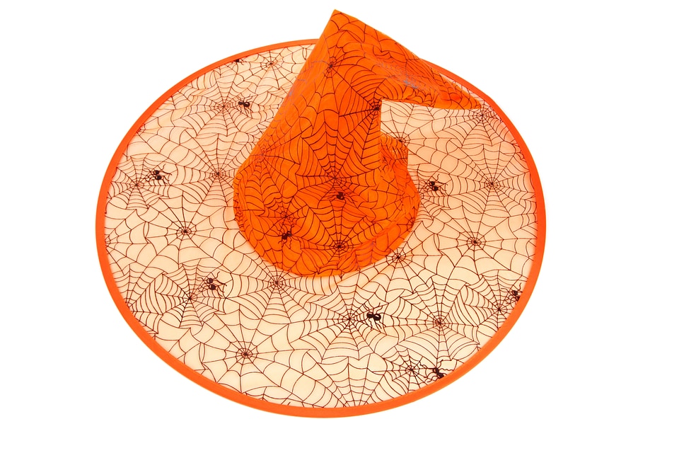 Fabric halloween hat