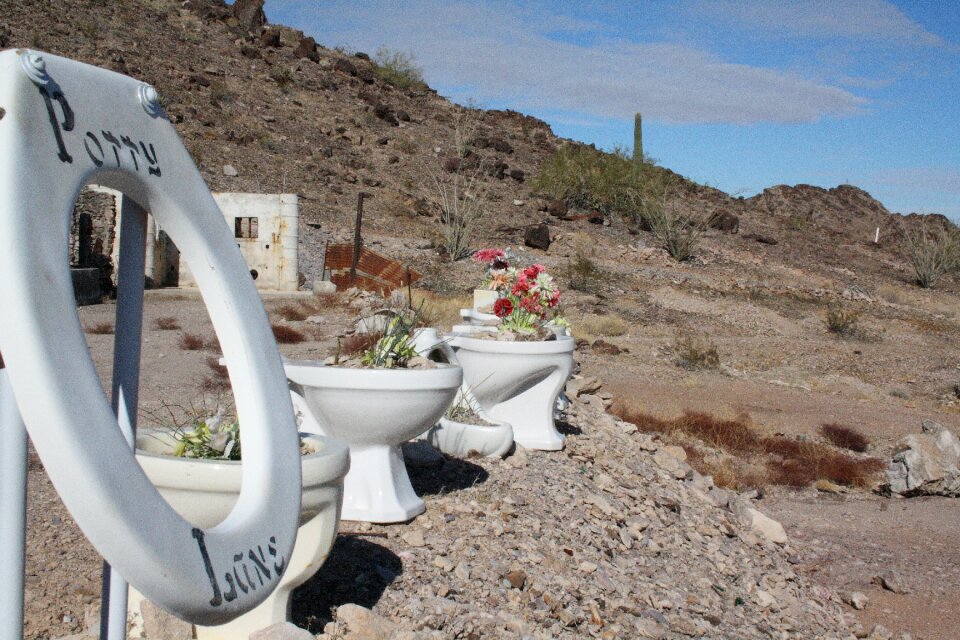 Arizona quartzsite goldgraeber