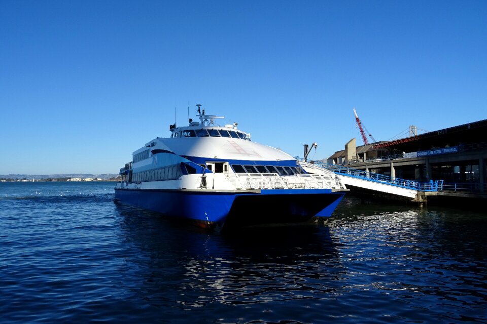 Pier ferry building port
